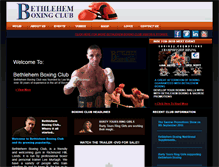 Tablet Screenshot of bethlehemboxing.com
